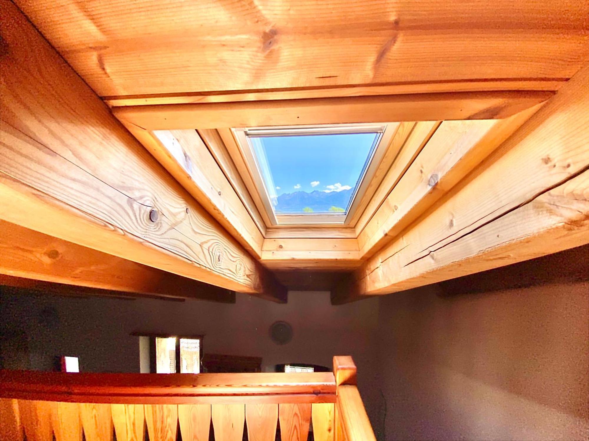Attico Panoramico Con Soppalco Apartman Gignod Kültér fotó